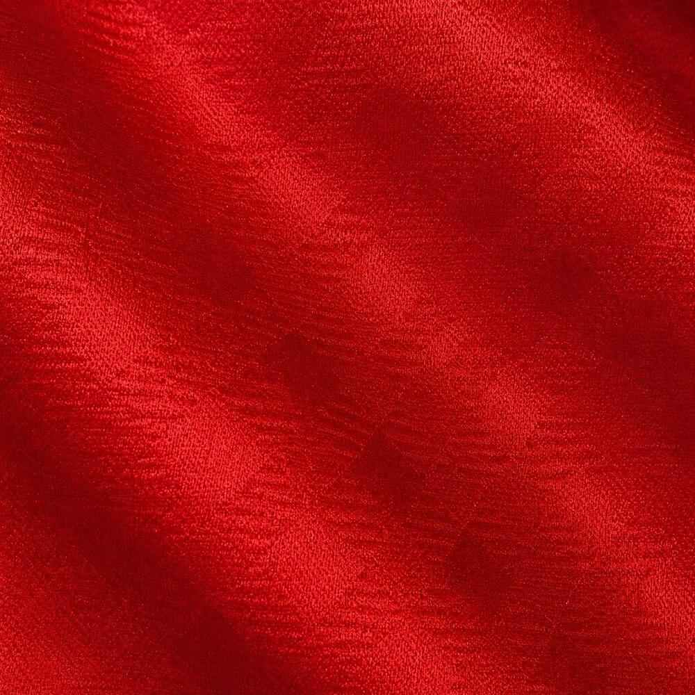 Martin Grant Paris 100% Silk Red Jacquard Sleeveless Dress | Stand Collar | NWT - Picture 5 of 11